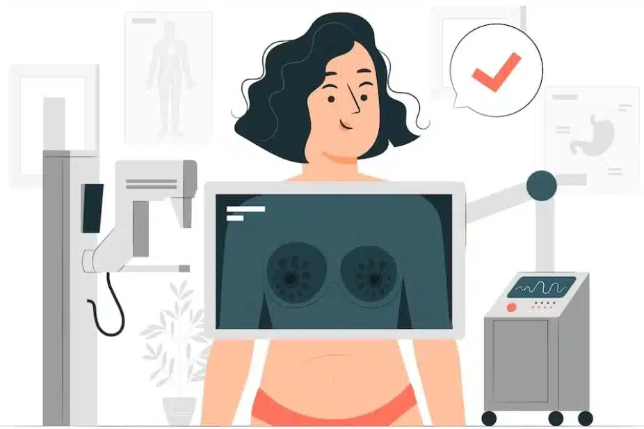 prepararte para una mamografía digital