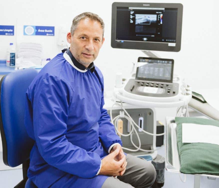 Ecografía renal bilateral